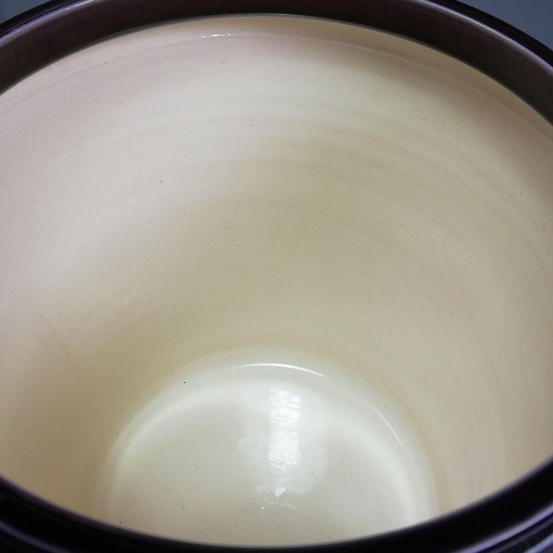 Ｓ３１１　皆具　『紫交趾　渦』『翠嵐造』　共箱　茶道具