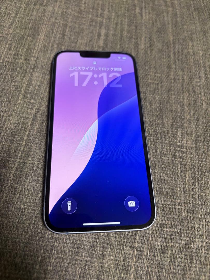 【ジャンク】Apple iPhone 14 本体 ブルー