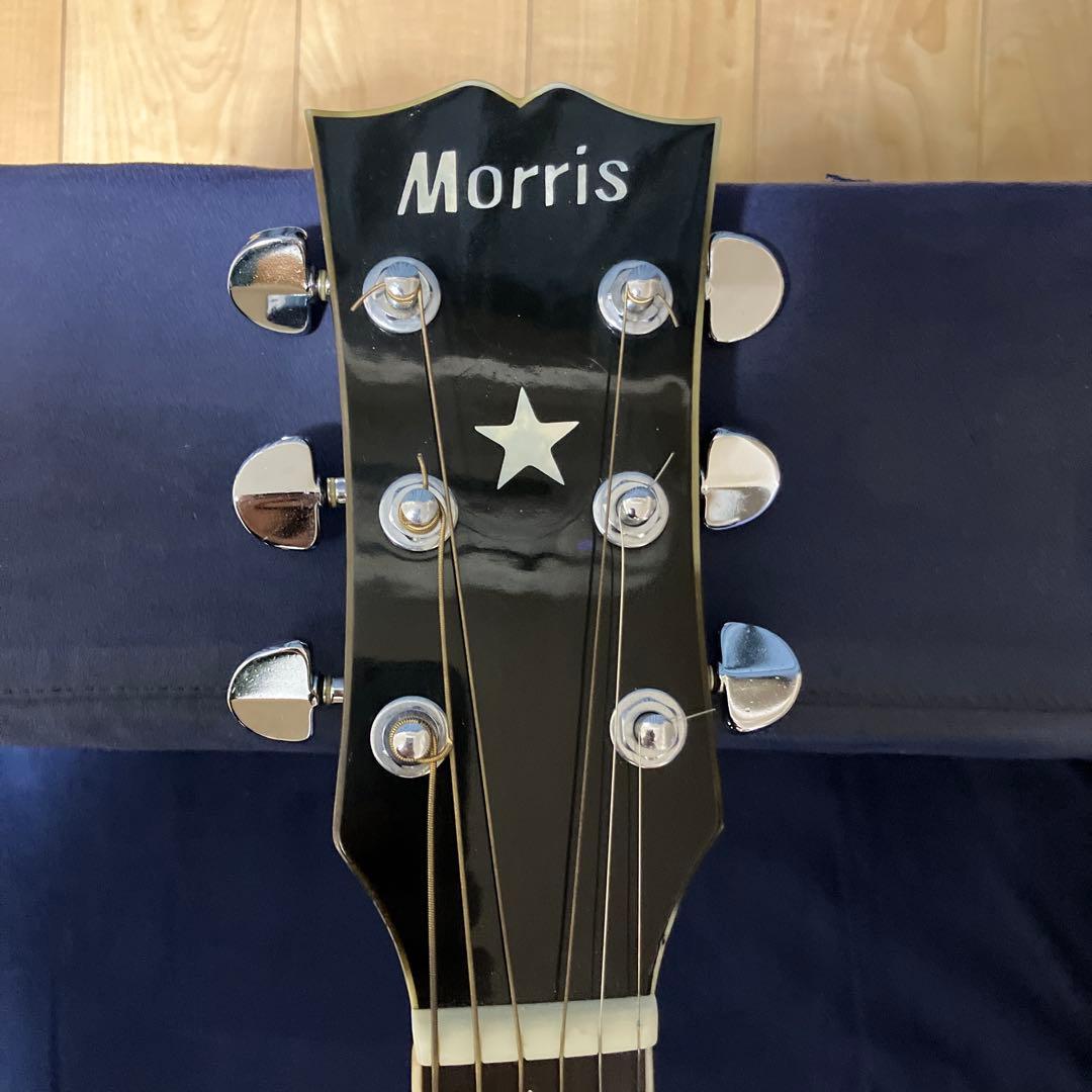 Morris WJ-50 モーリス アコースティックギター　当時の付属品付