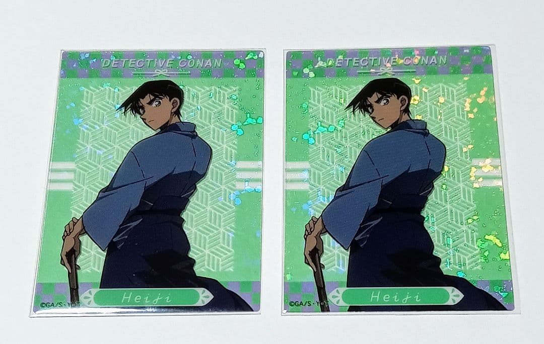 服部平次 着物 アクリルキーホルダー＋カード10点セット