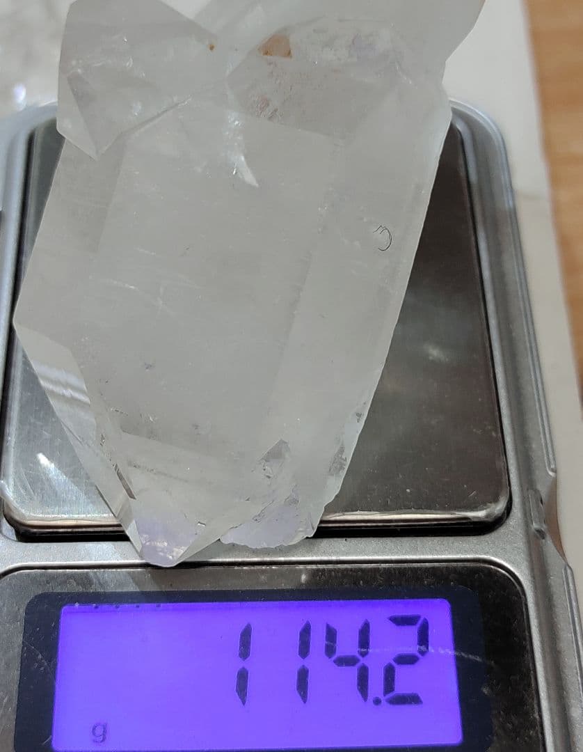 アーカンソー産水晶 クラスター タビークォーツ セルフヒールド 約114.2g