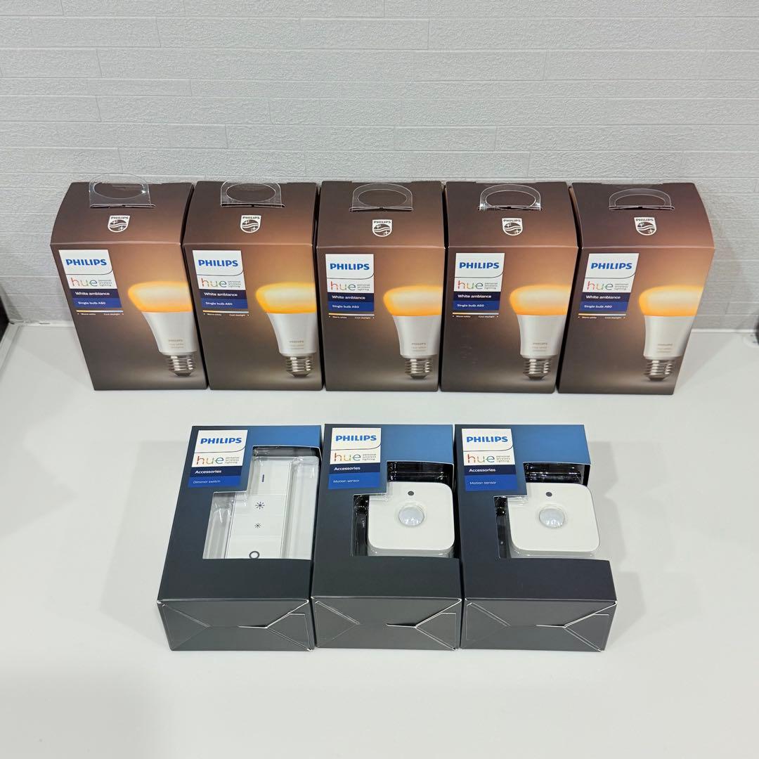 PHILIPS Hue A60 LED スマート電球 5個セット