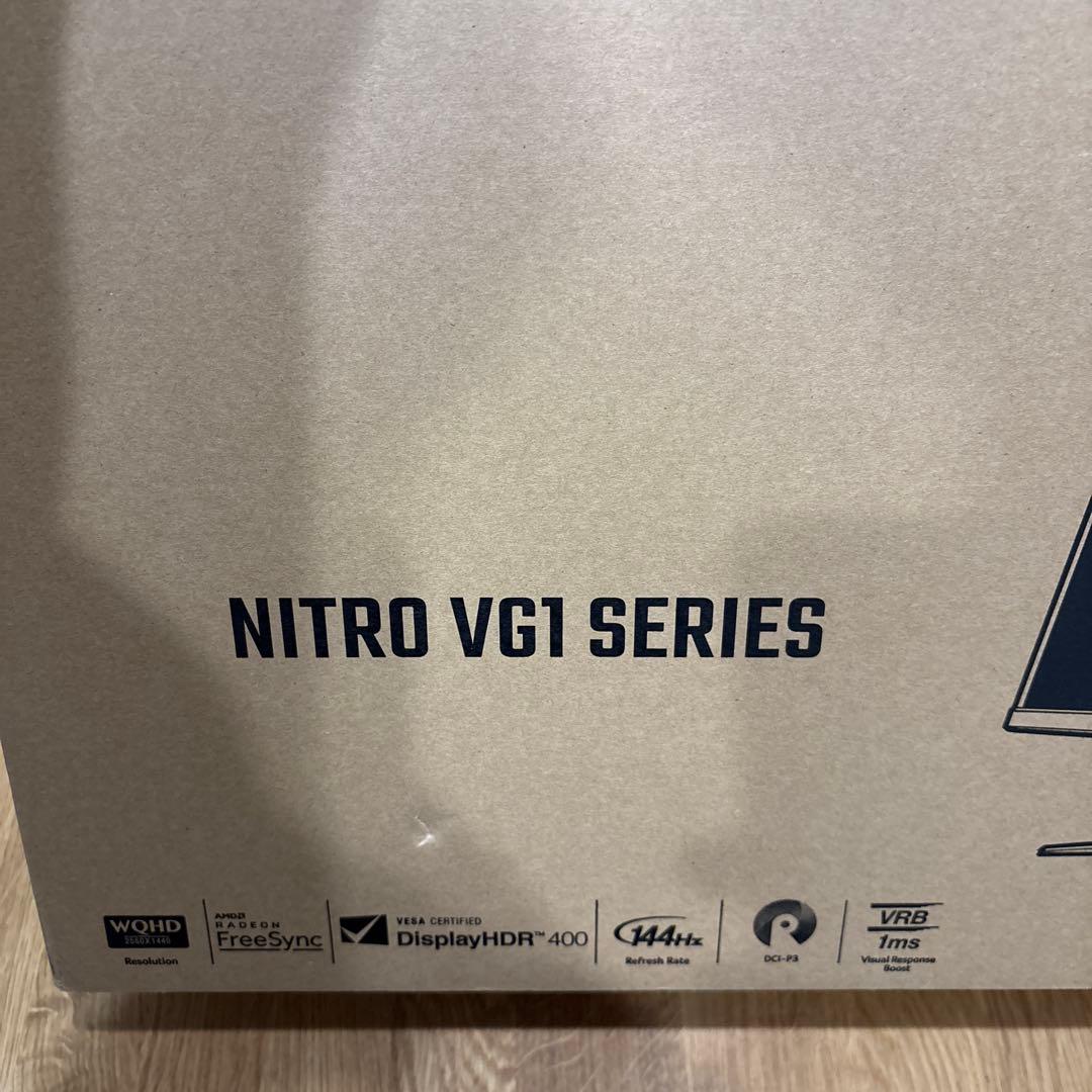 Acer ゲーミングモニター 本体(VG271U)