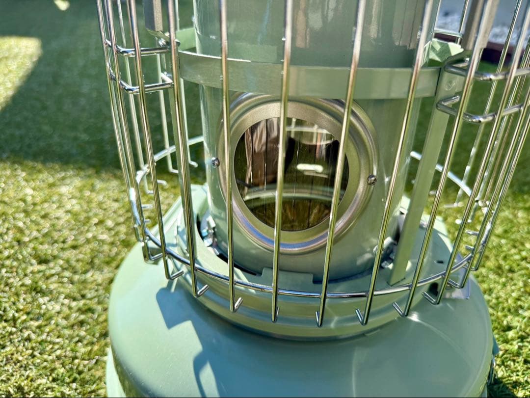 【未使用・箱無し】センゴク アラジン　ガスストーブ　グリーン