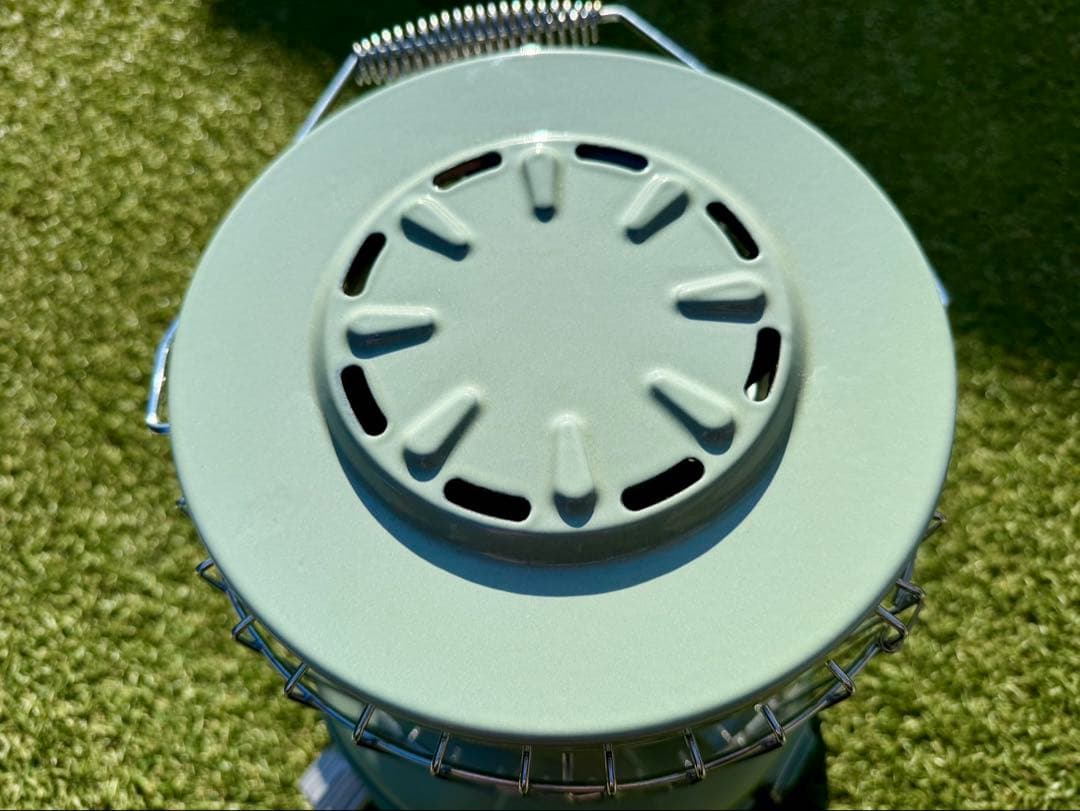 【未使用・箱無し】センゴク アラジン　ガスストーブ　グリーン