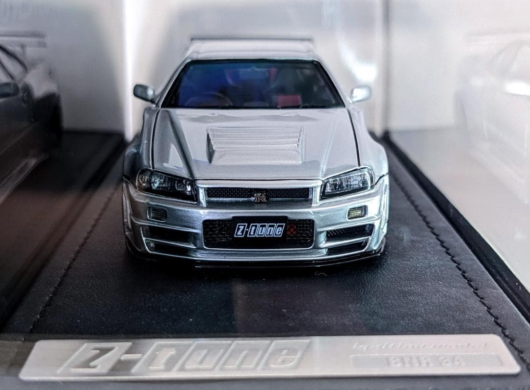 イグニッションモデル 1/43 ニスモ R34 GT-R Z-tune シルバー