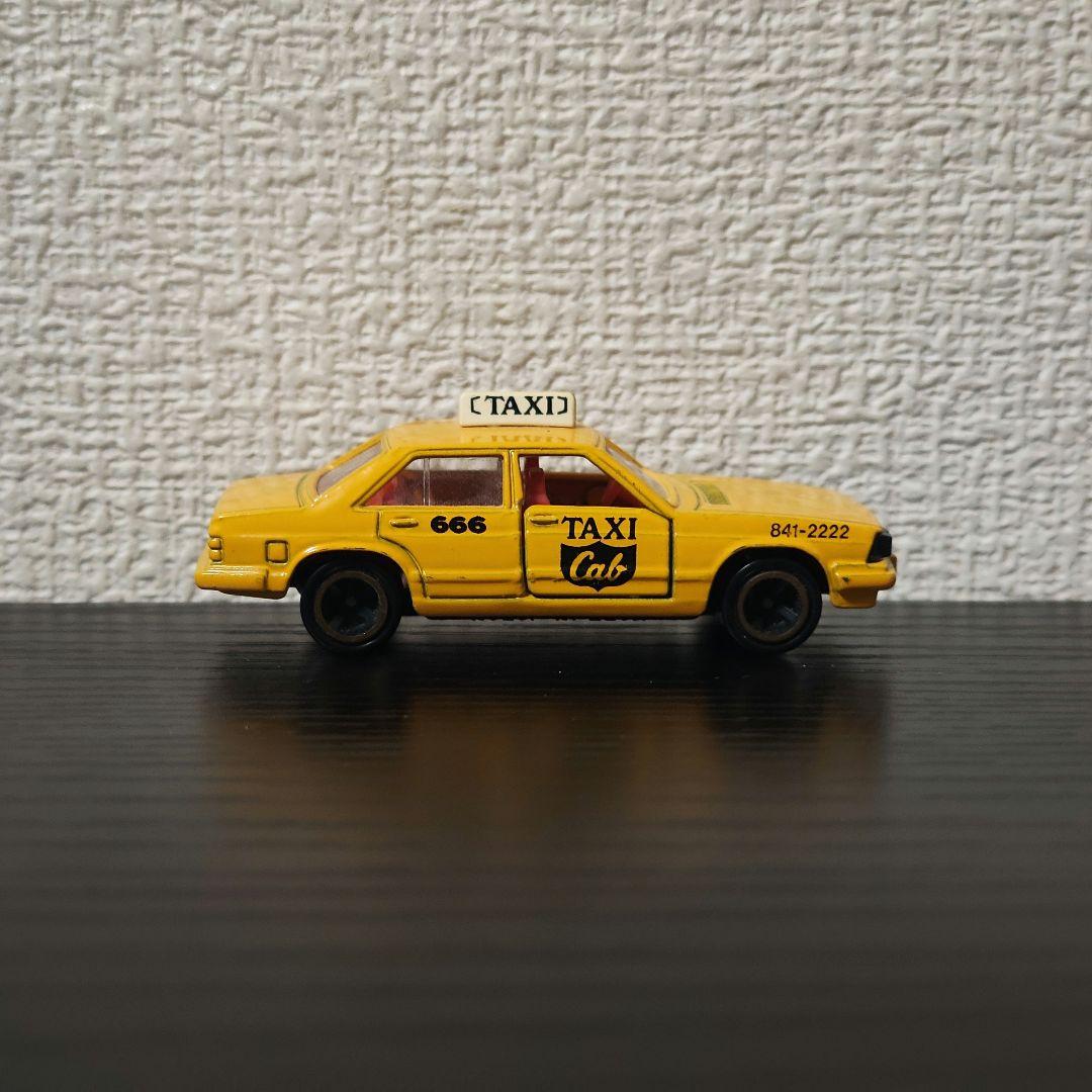 TOMICA　トミカ　アウディ　5000　ターボタクシー　黄色　箱付き