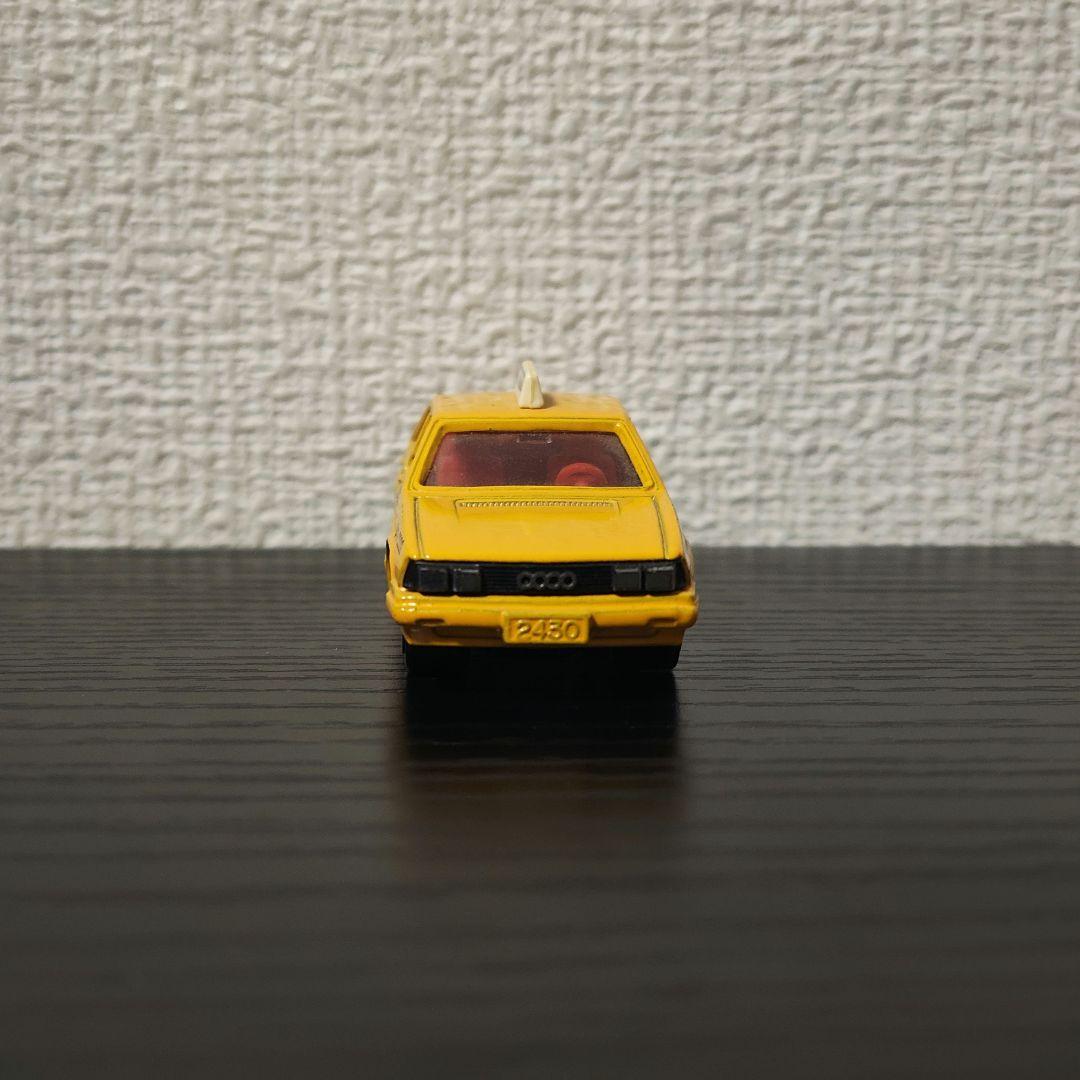 TOMICA　トミカ　アウディ　5000　ターボタクシー　黄色　箱付き