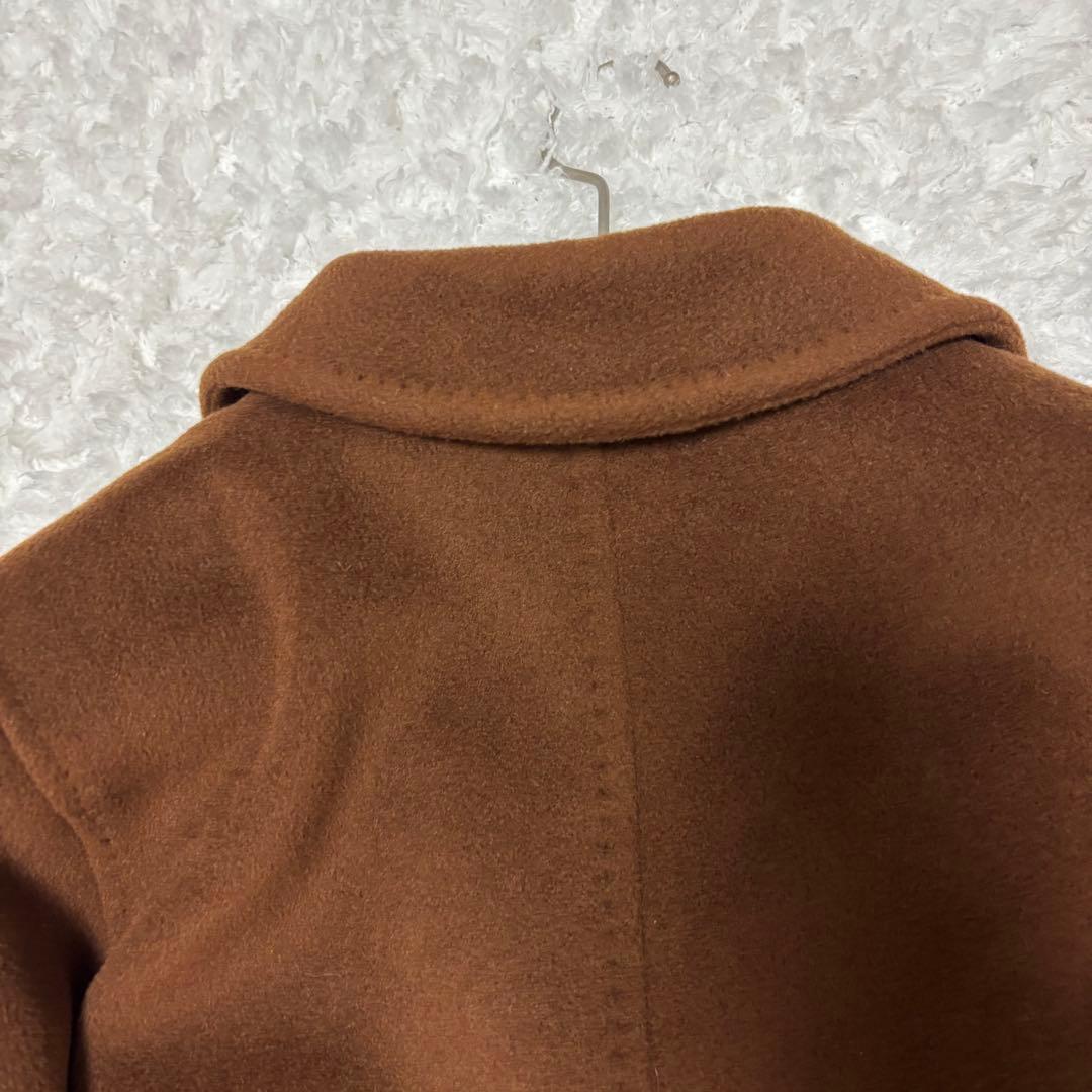 【極美品】MARINA RINALDI カシミヤ ウール チェスターコート 13