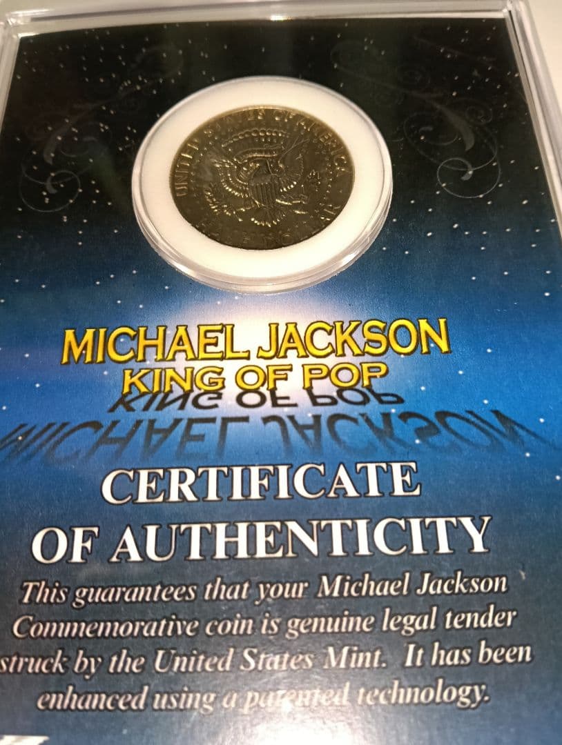 り*ご様 特殊加工記念銀貨　ピータラビット＆マイケルジャクソン 計２セット