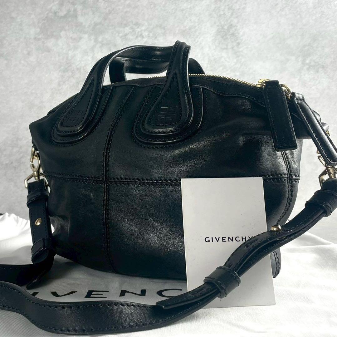 専用　未使用級　ジバンシィ　ナイチンゲール　マイクロ　ショルダーバッグ　2way