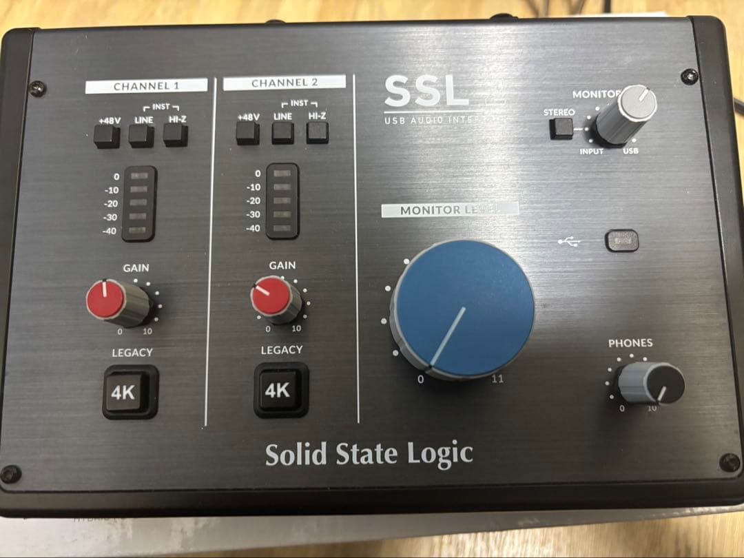 Solid State Logic SSL2 USBオーディオインターフェイス