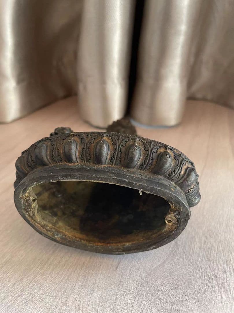 文殊普賢菩薩 地蔵 観音 銅製 仏像 彫刻 置物 開運 風水