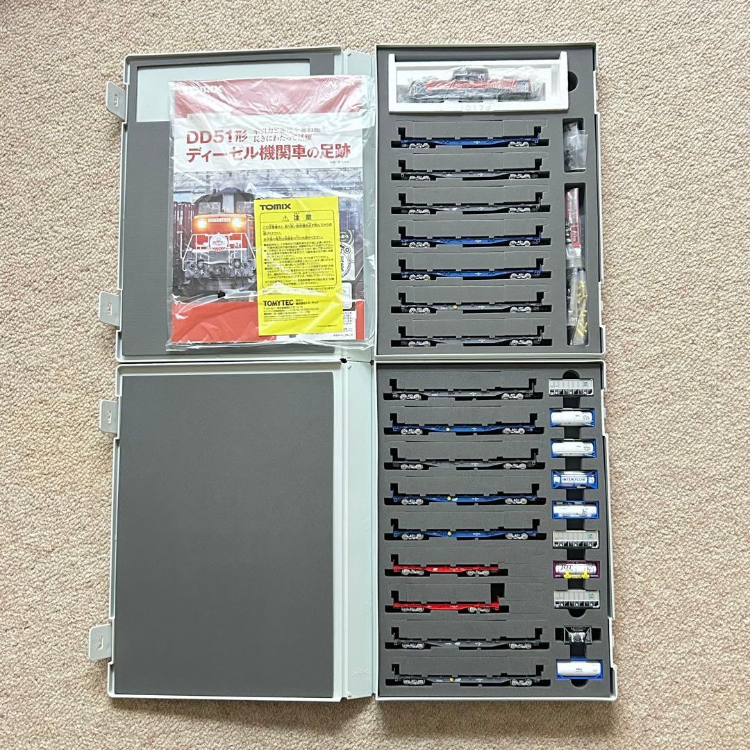 TOMIX JR DD51形 愛知機関区・さよなら貨物列車 17両セット