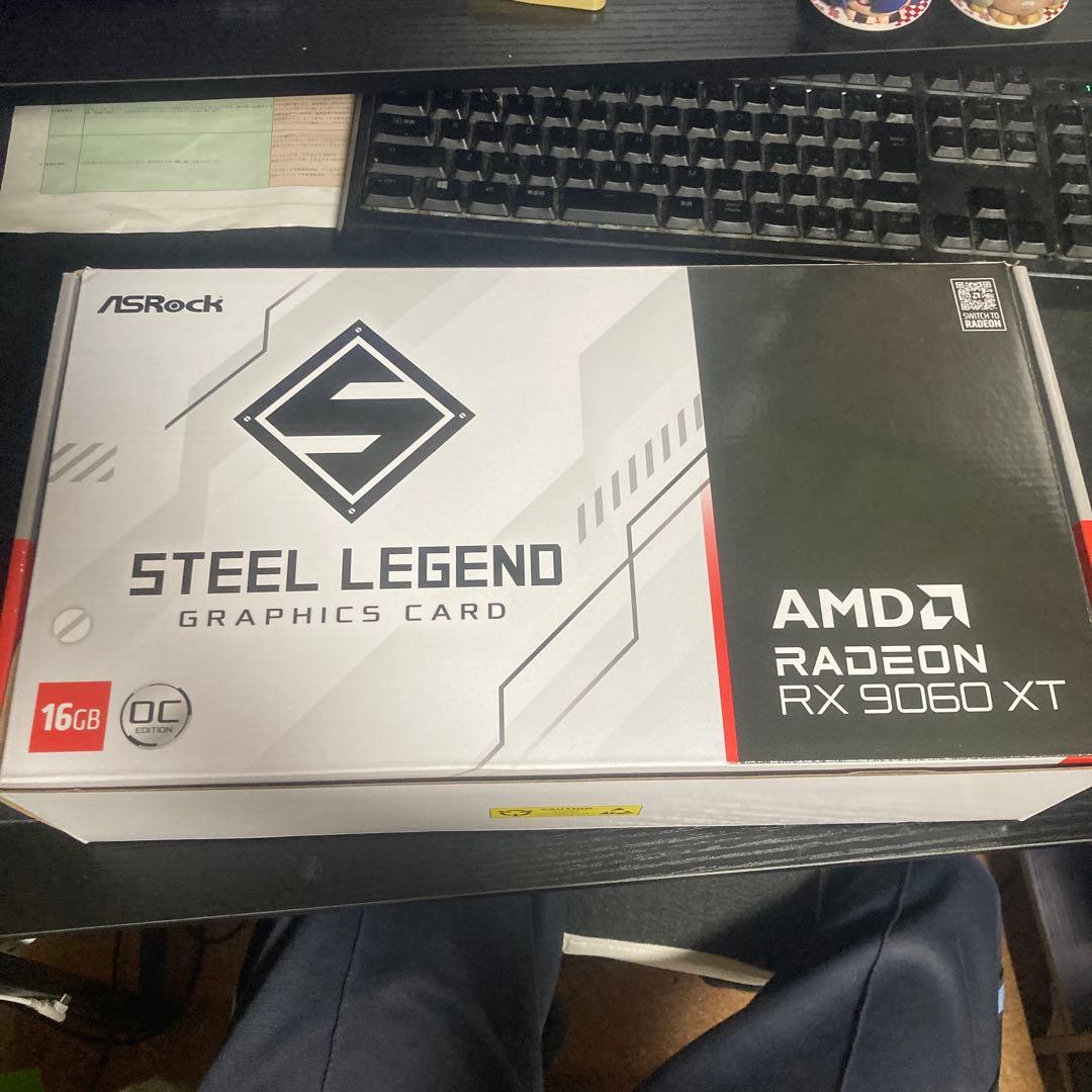 グラフィックボード・グラボ・ビデオカード ASRock Steel Legend RX 9060 XT 16GB