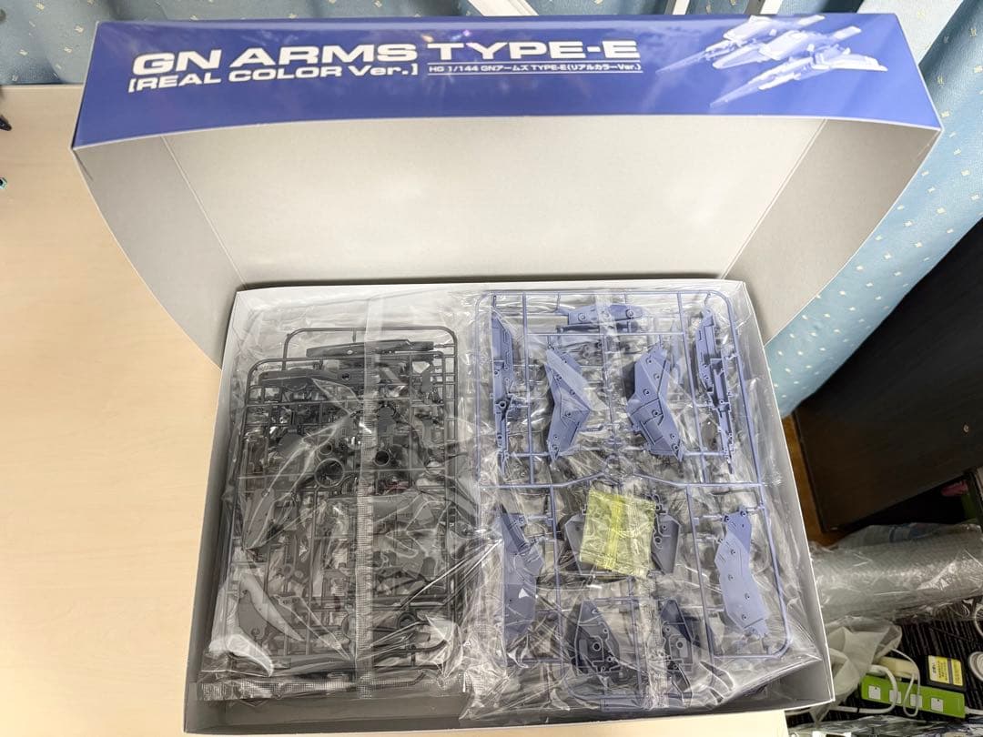 HG GNアームズ TYPE-E〔REAL COLOR〕＆RGガンダム エクシア