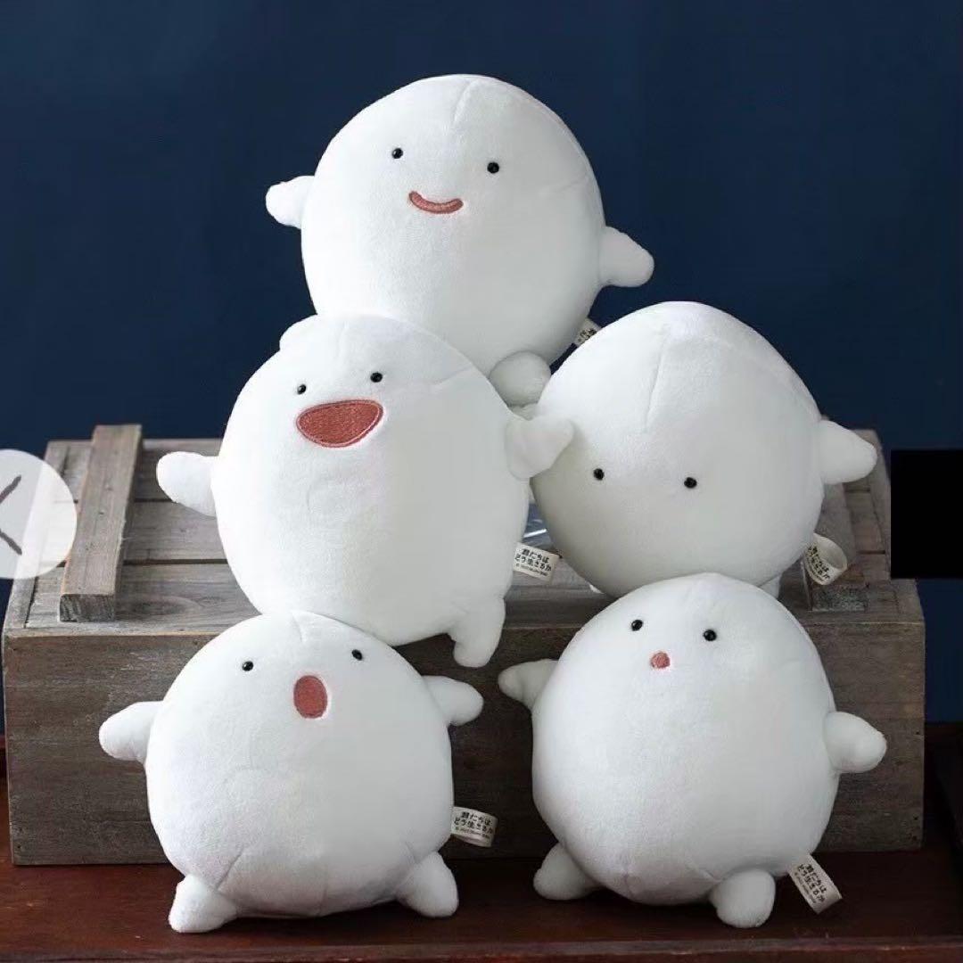 新品 超美品 ジブリ 君たちはどう生きるか ぬいぐるみ ワラワラ コンプ 5点