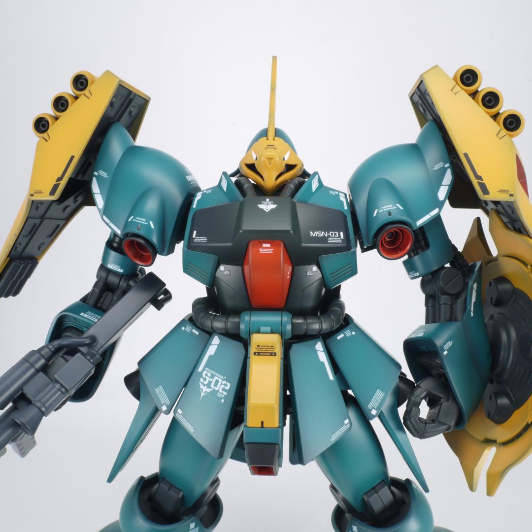 ガンプラ　HG ヤクト・ドーガ（ギュネイ機）　全塗装　完成品