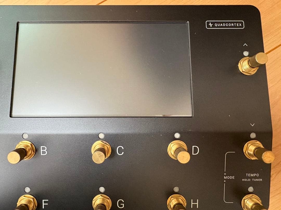 QuadCortex 黒金 LIMITED EDITION Black&Gold