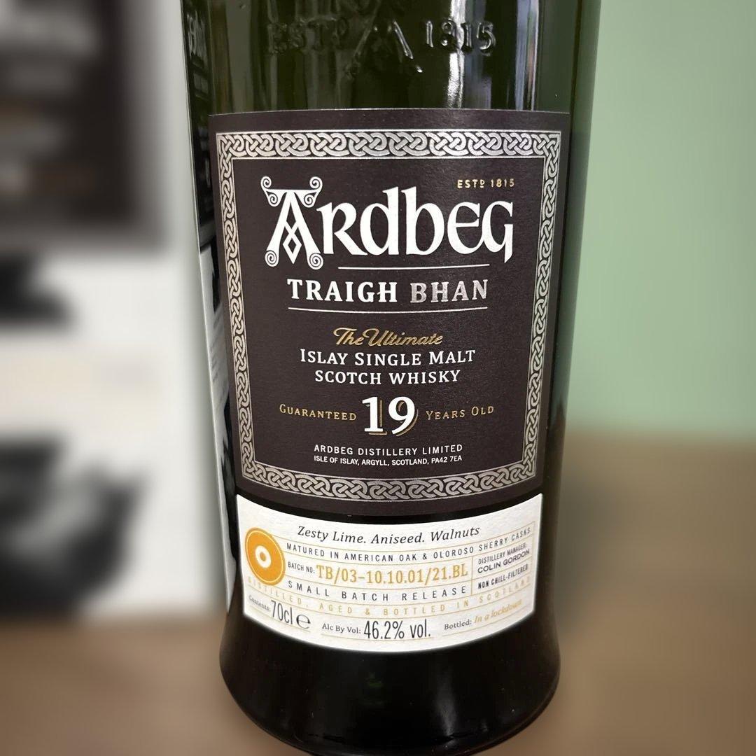 ⭐︎zumi⭐︎Ardbeg Traigh Bhan 19年 バッチ3 700