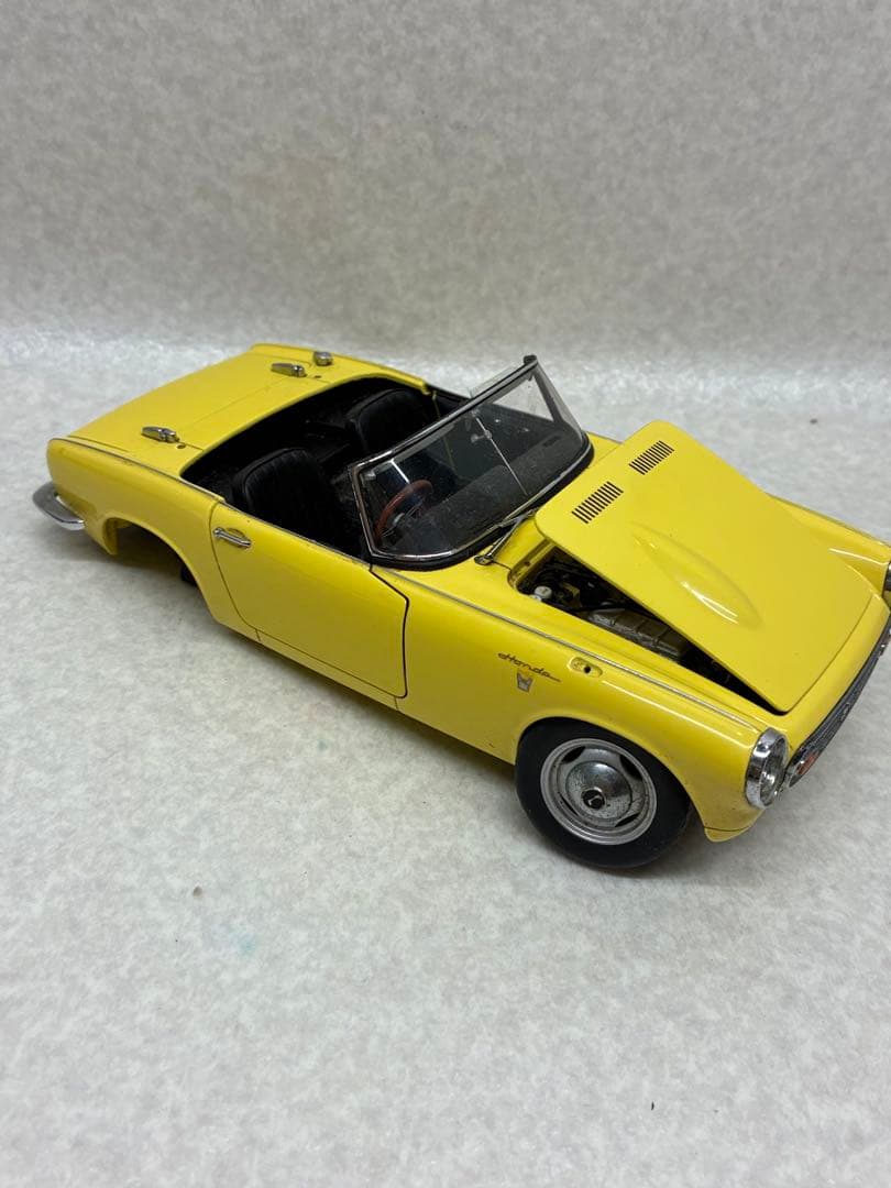 G2）1/18 AUTOart ホンダ S800 エスハチ ゴールデンイエロー
