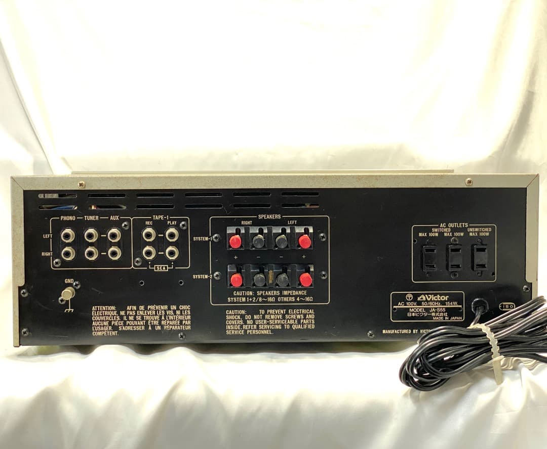 d*o様 動作品 貴重！レア！Victor JA-S55 ステレオ プリメイン