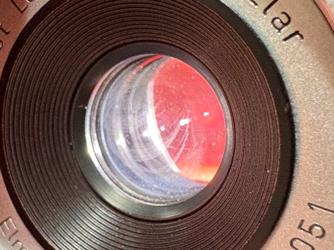 やや希少 Leica Elmar 50mm 5cm f3.5 OH Mマウント