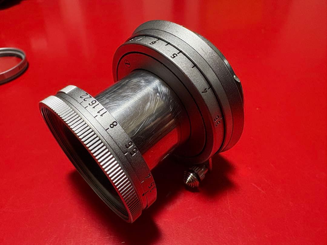 やや希少 Leica Elmar 50mm 5cm f3.5 OH Mマウント