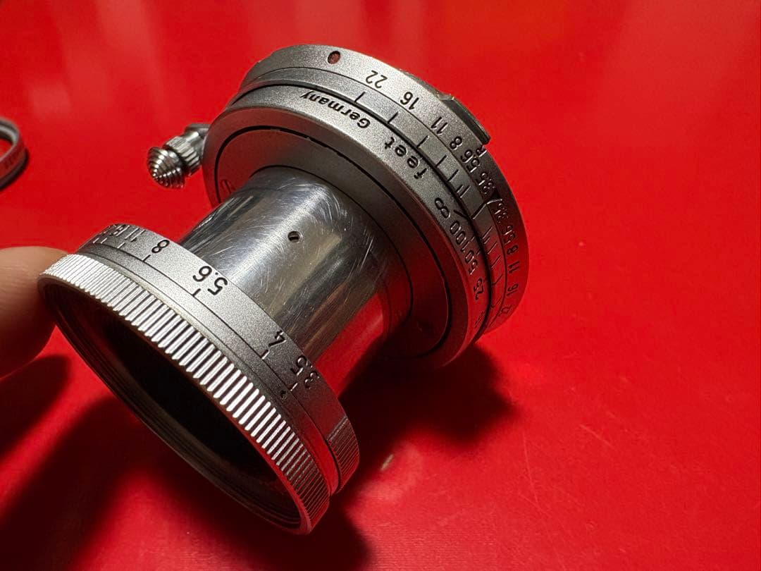 やや希少 Leica Elmar 50mm 5cm f3.5 OH Mマウント