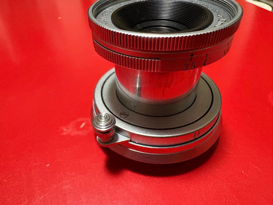 やや希少 Leica Elmar 50mm 5cm f3.5 OH Mマウント