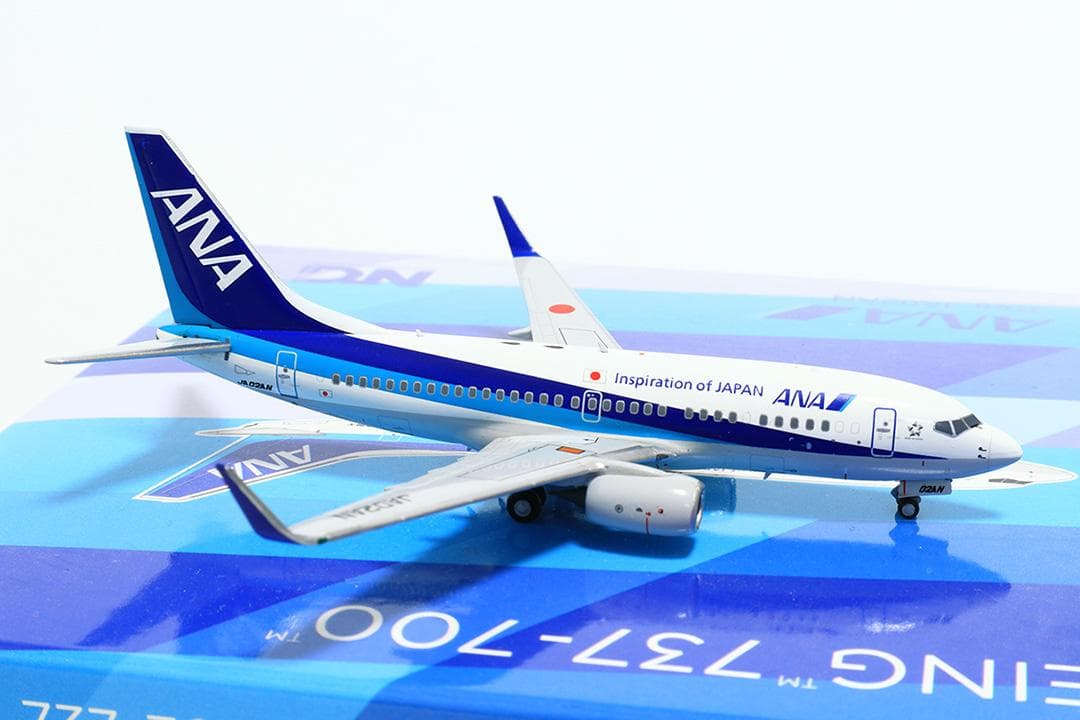 航空機・ヘリコプター NG Models 1/400 ANA B737-700 JA02AN