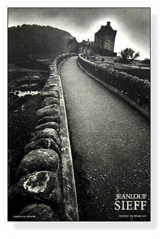 Chateau/ジャンルー シーフ モノクロ/アートポスター