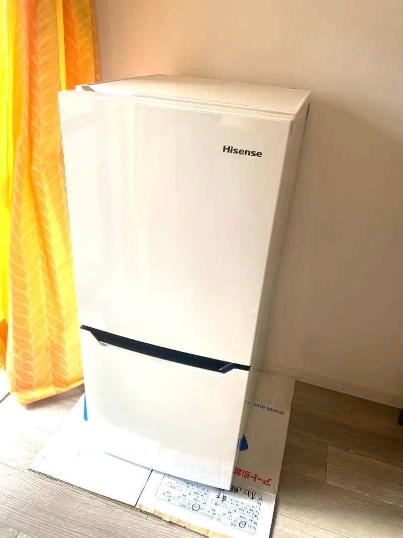 【送料込み】Hisense 冷蔵庫 冷凍庫　ホワイト