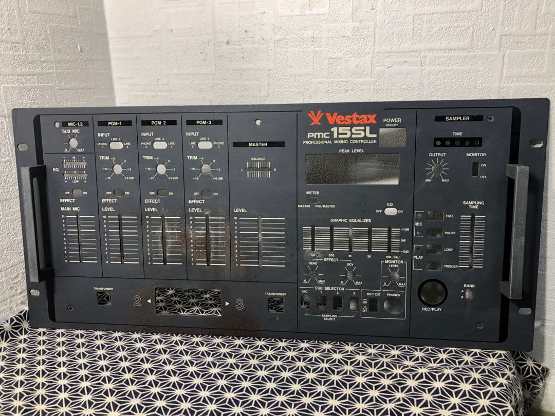 VESTAX ベスタクス　PMC15SL PMC-15SL フェーダーメンテ