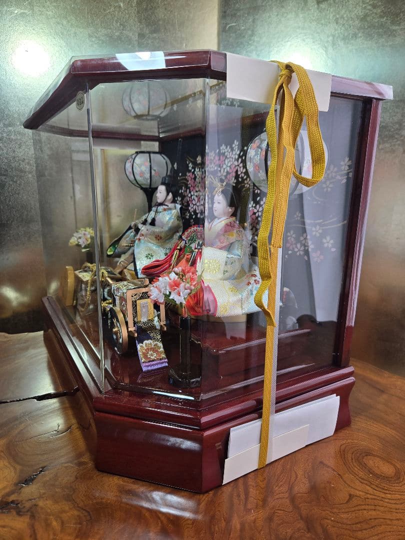 【一点限り】雛人形 ケース飾り　K44