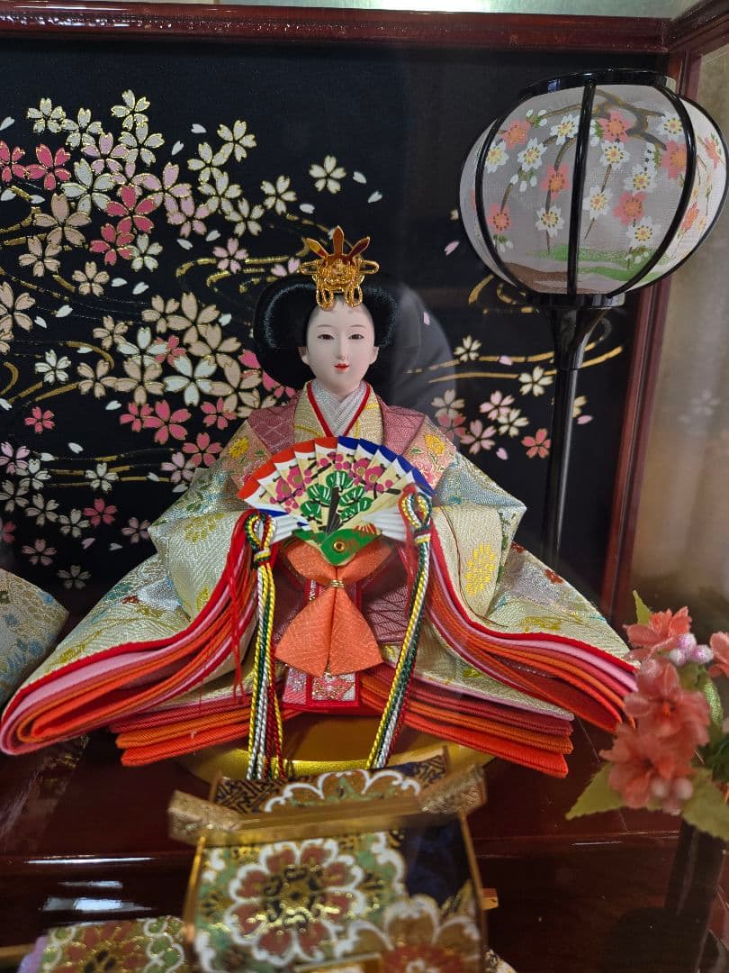 【一点限り】雛人形 ケース飾り　K44
