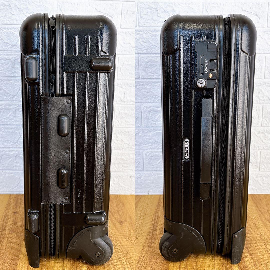 良品　リモワ サルサ 機内持ち込み キャビントローリー 32L 2輪 ブラック