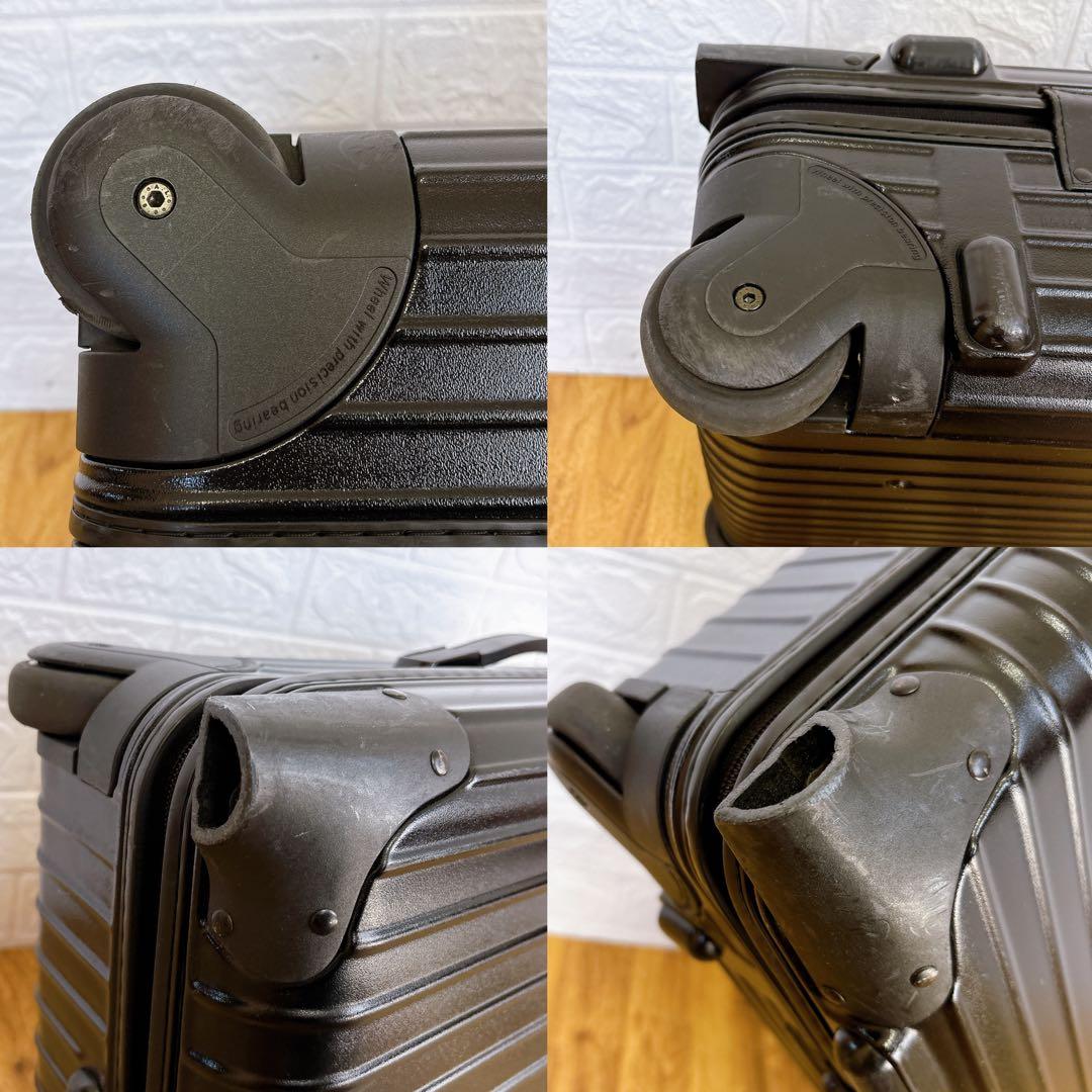 良品　リモワ サルサ 機内持ち込み キャビントローリー 32L 2輪 ブラック