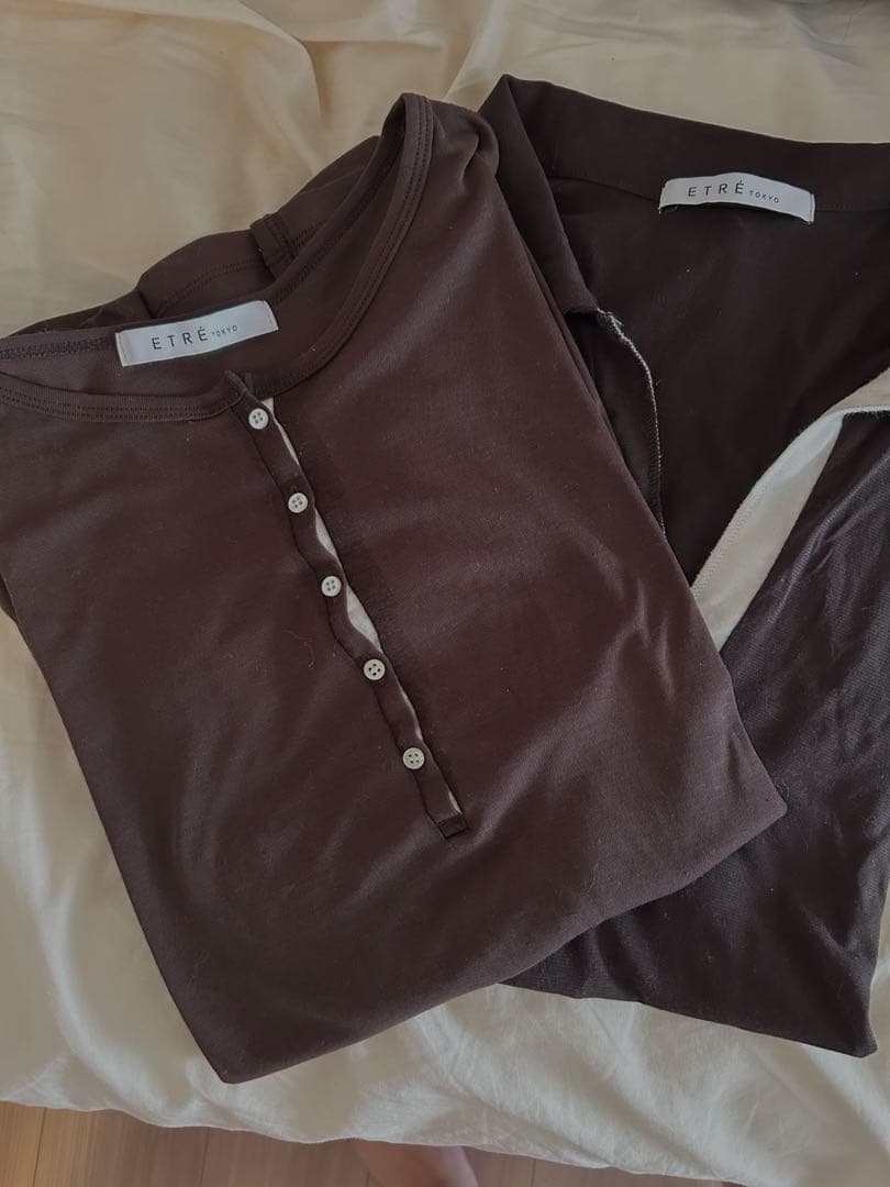 ヘンリーポロレイヤードセットプルオーバー