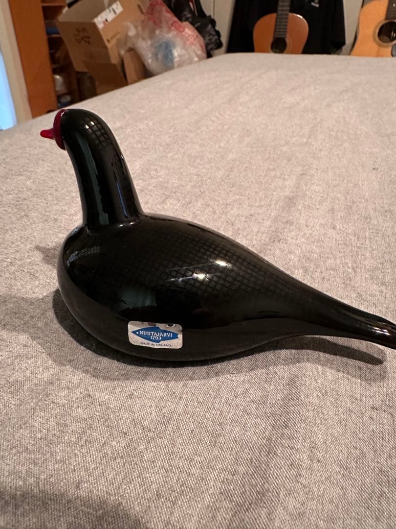 工芸品 OIVA TOIKKA Bird Nokikana / Bald coot