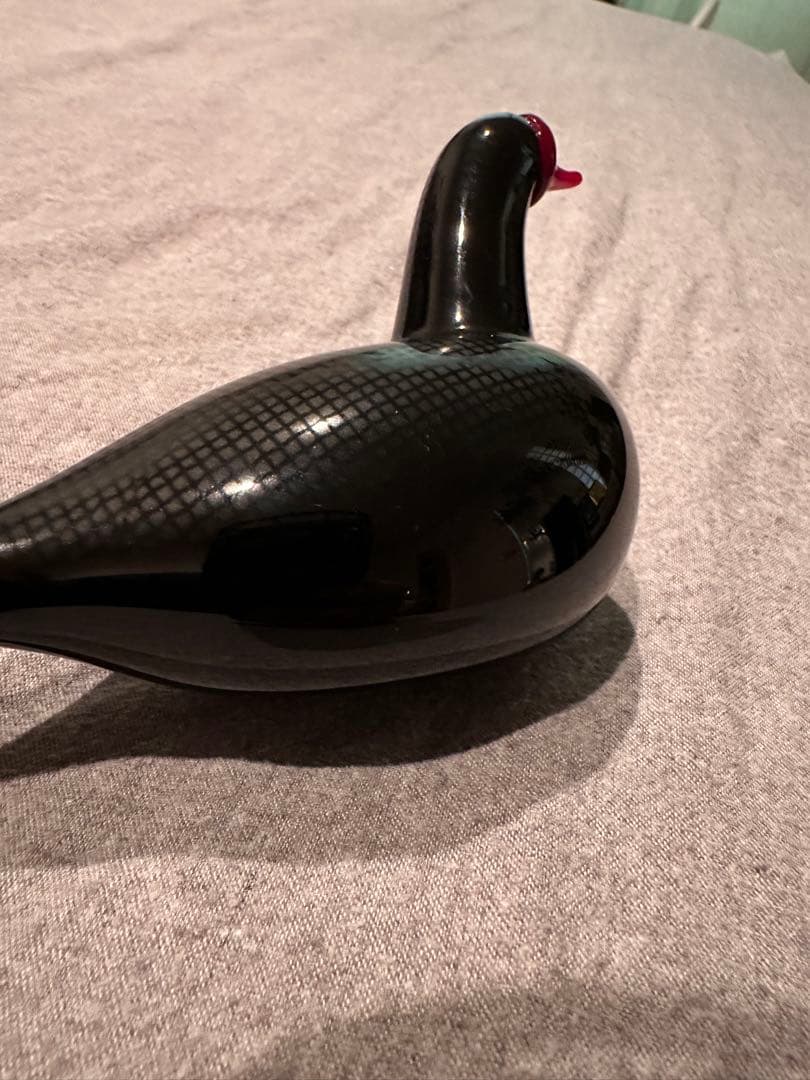工芸品 OIVA TOIKKA Bird Nokikana / Bald coot