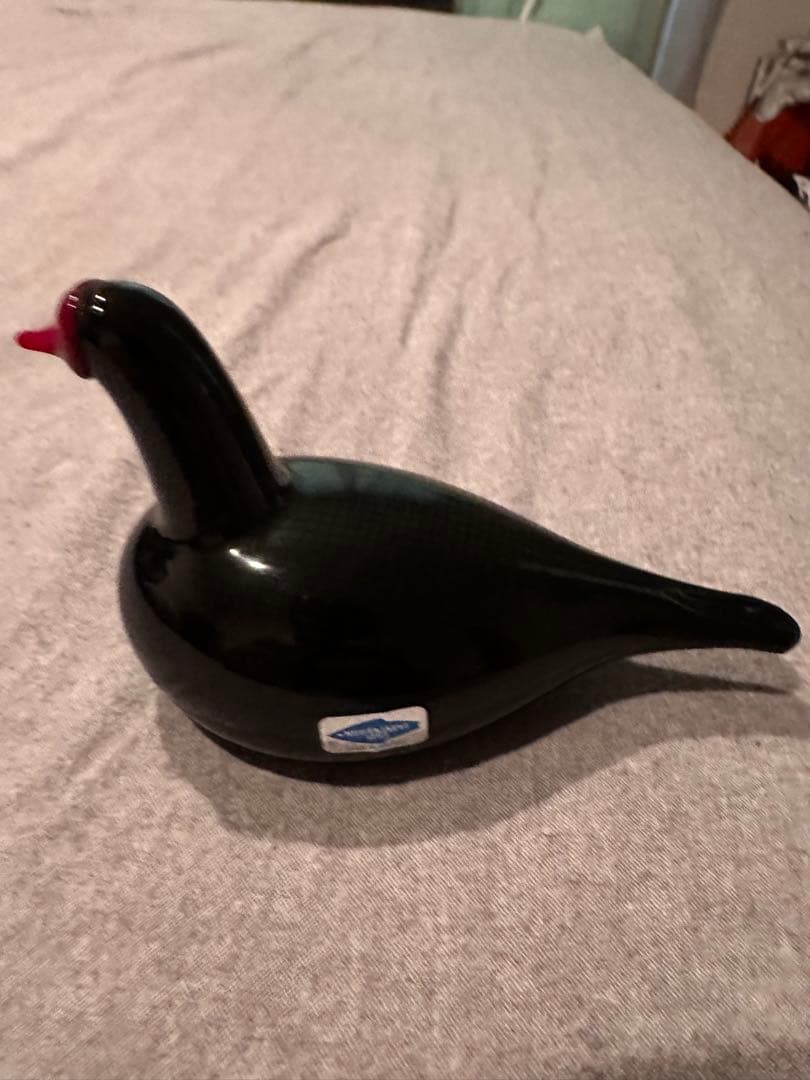 工芸品 OIVA TOIKKA Bird Nokikana / Bald coot