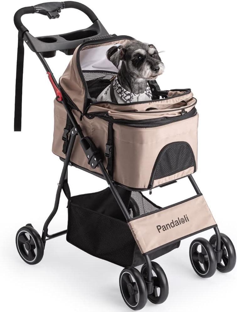 Pandaloli ペットカート 犬 バギー 猫 カート 4輪 耐荷重20Kg