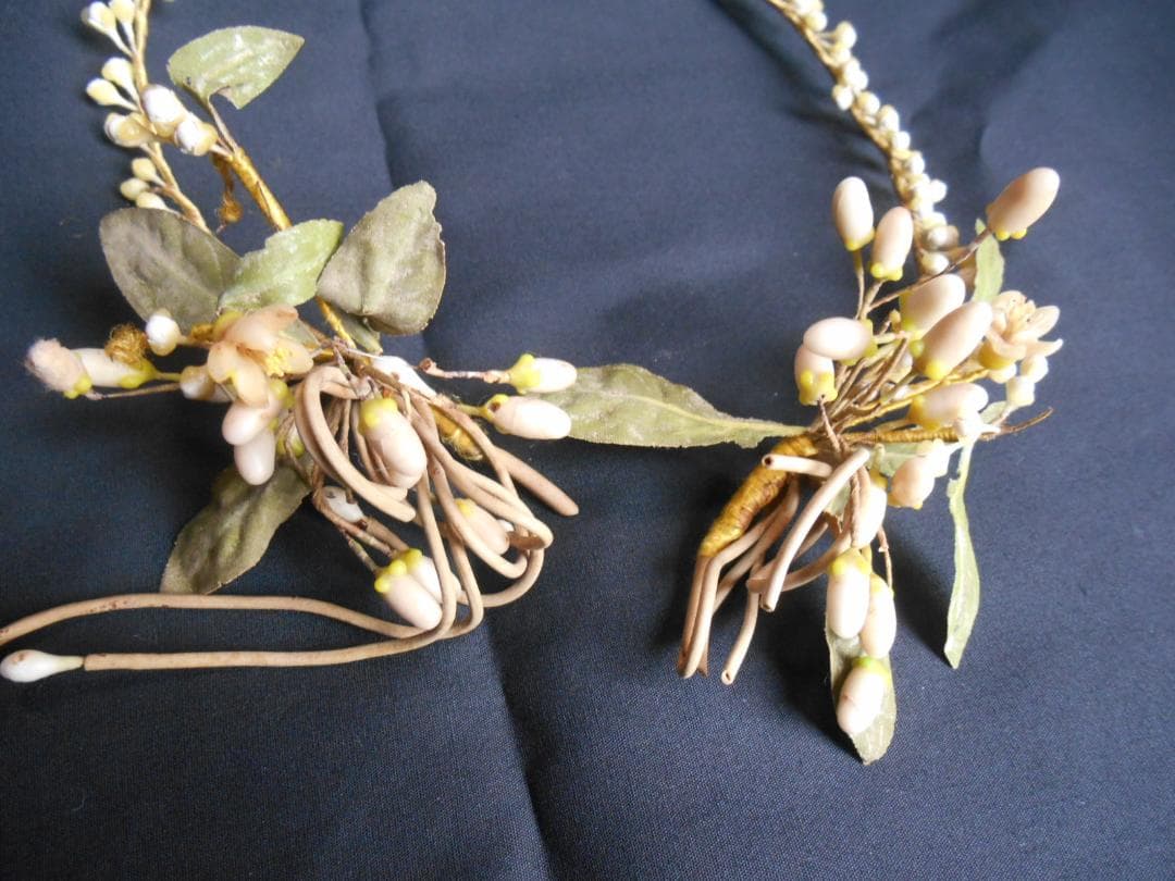 アンティークウエデング　フラワーヘッドパーツ