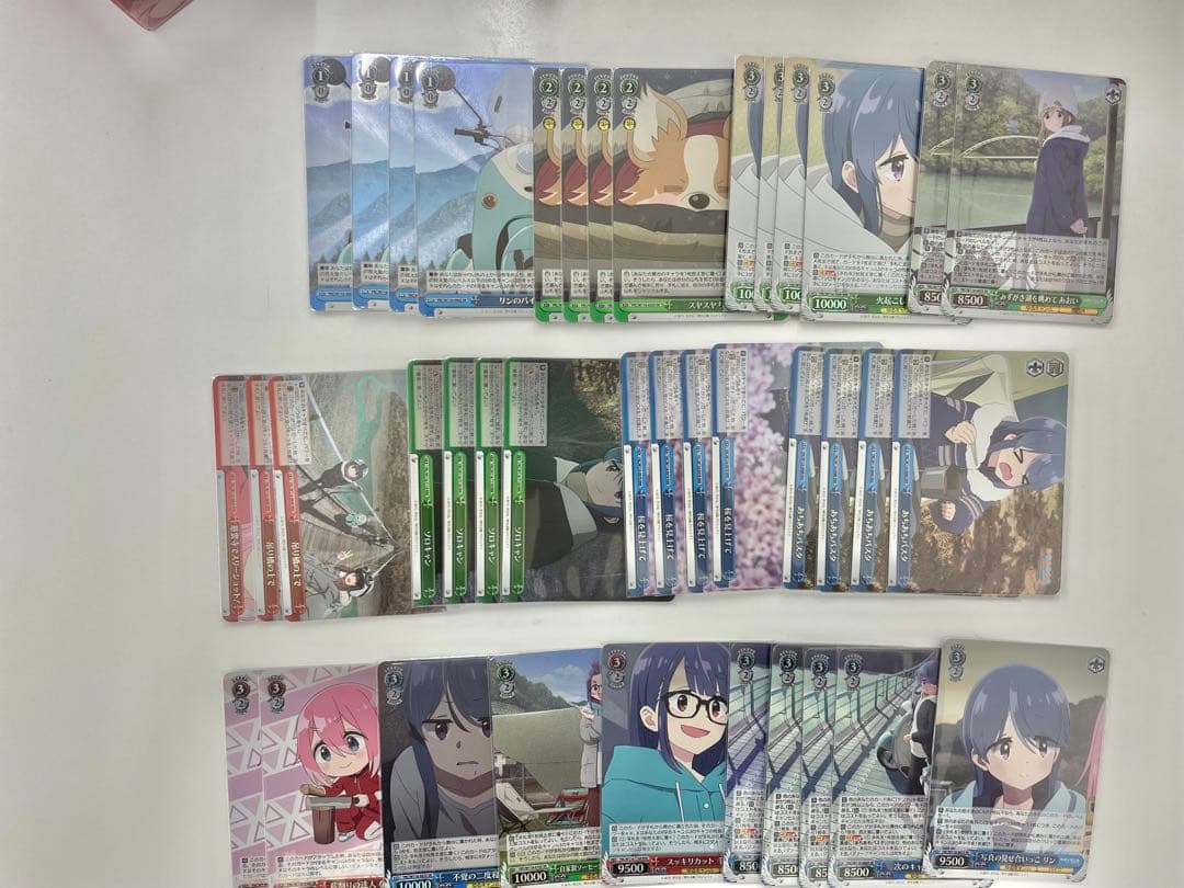 ヴァイスシュバルツ　デッキ＋パーツ　ゆるキャン△(フルホイル)