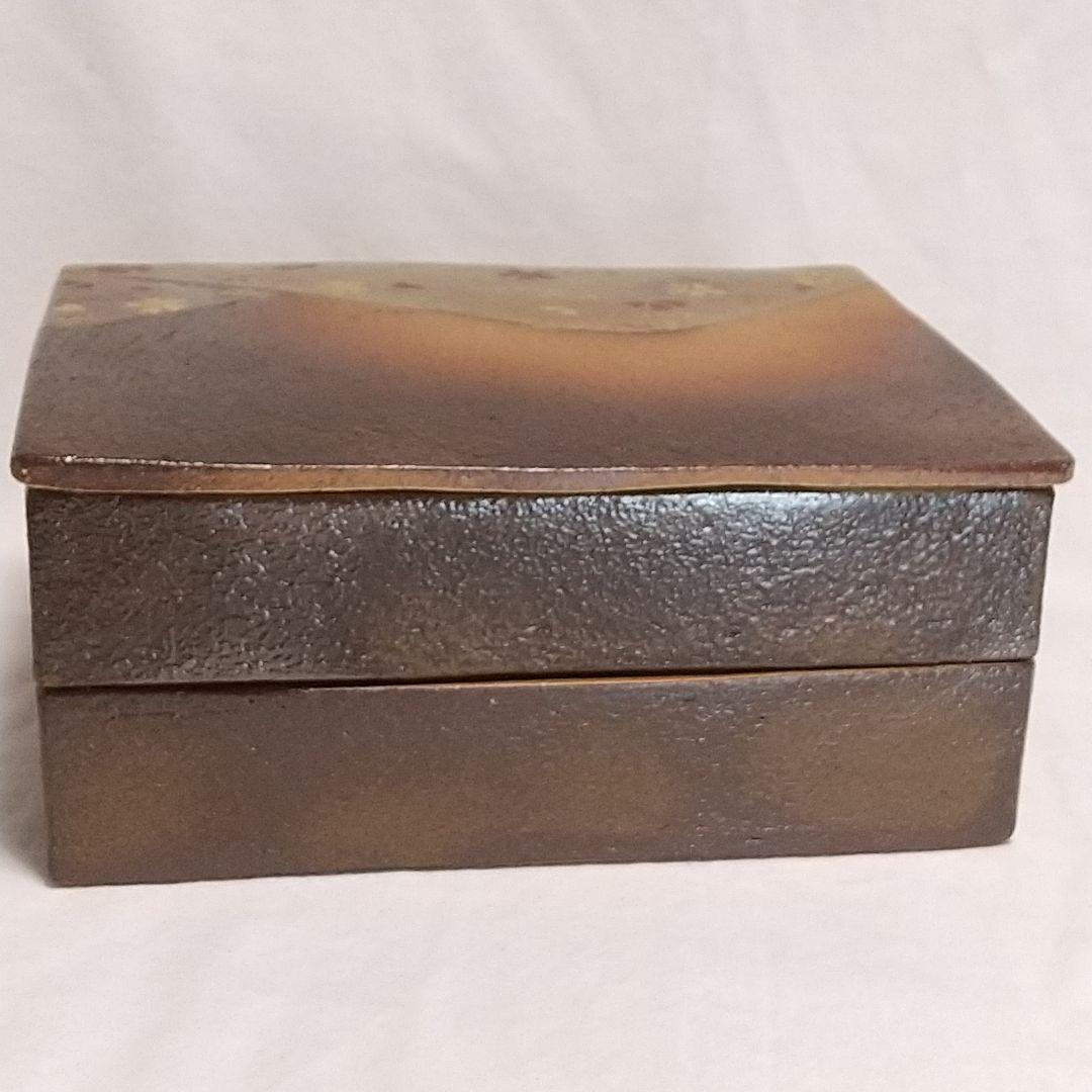 杉原祥公 桜 累箱（かさねばこ） 丹波立杭焼 共箱付