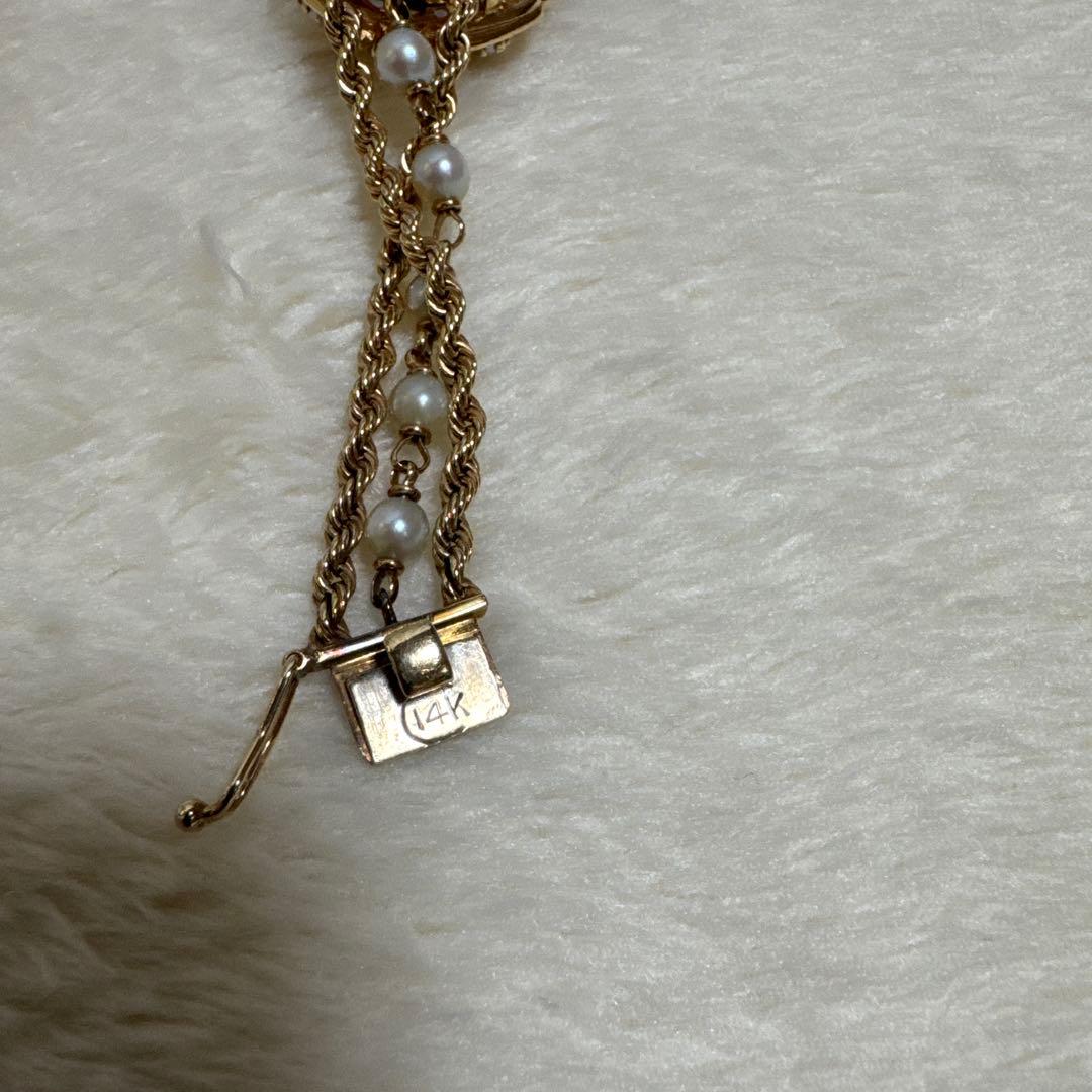 オメガ　レディース　アンティーク　14K 時計