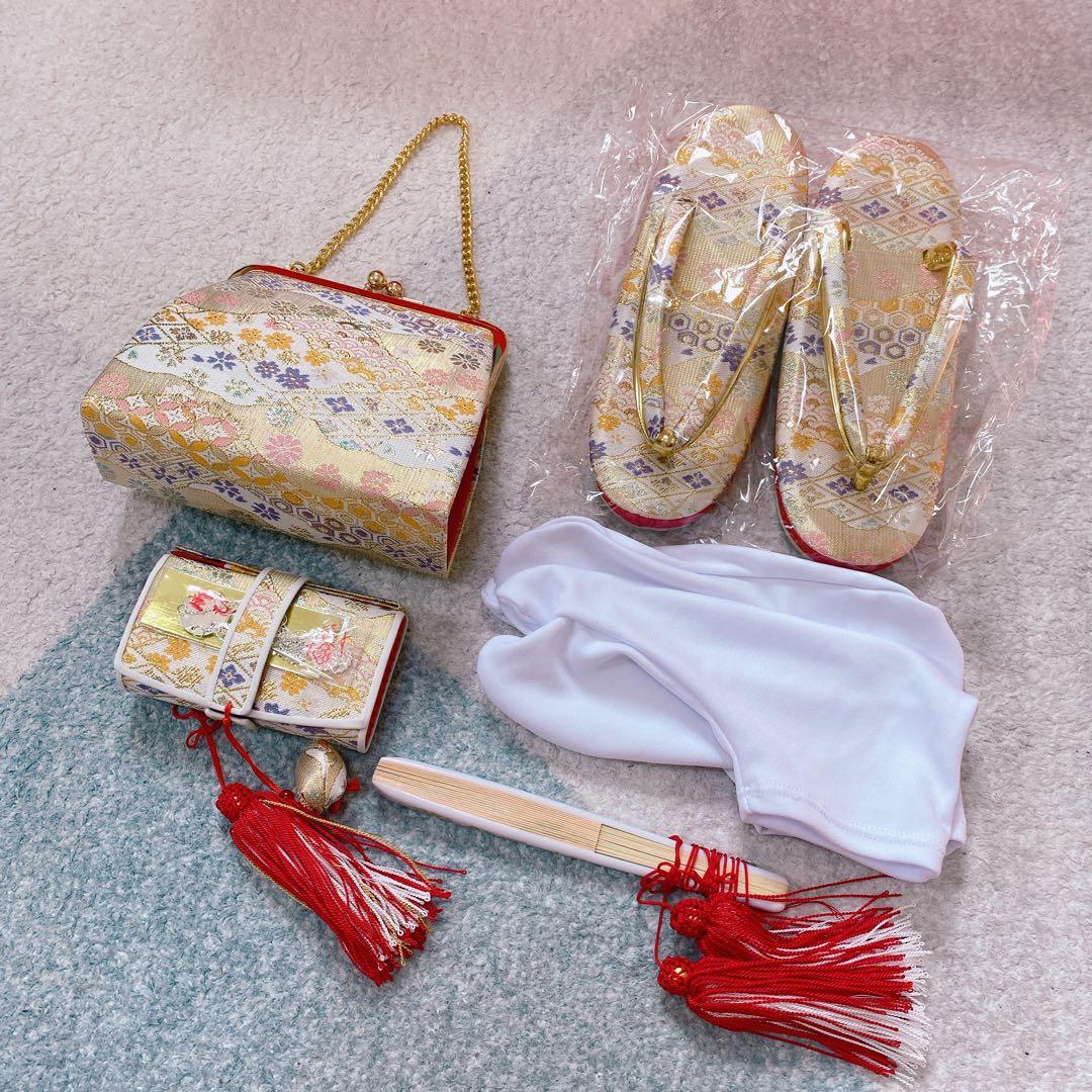 七五三 7歳 JAPAN STYLE 着物 作り帯 小物 セット 水色 ブランド