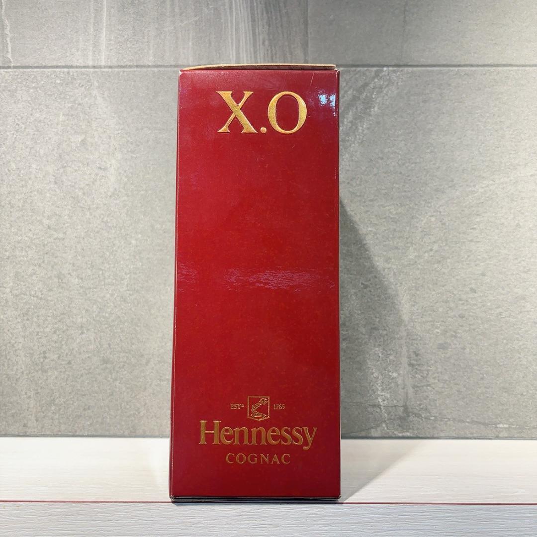 【限定値下げ！】未開栓 　ヘネシーXO　金キャップ　グリーンボトル　古酒