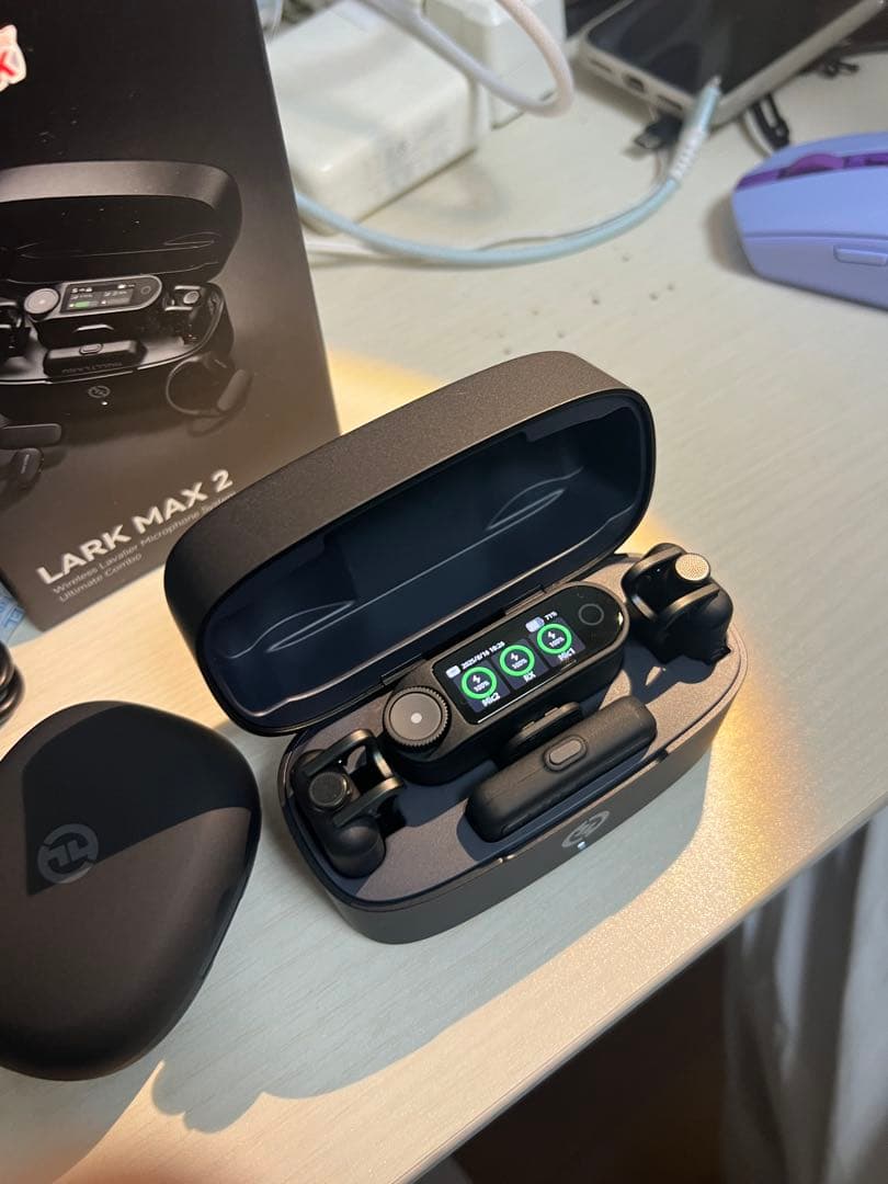 y*n様 Hollyland LARK MAX 2 ワイヤレスラベリアマイク